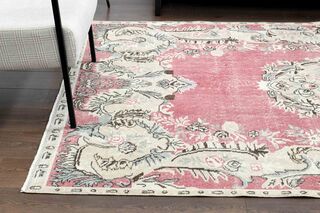 Shabby Chic Decor Vintage Rug - Thumbnail