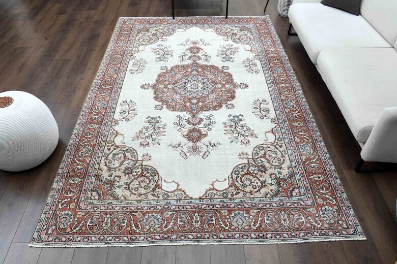 Room Decor Vintage Turkish Rug