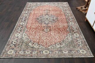 Handmade Oushak Area Rug - Thumbnail