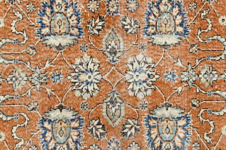 Farmhouse Decor Vintage Turkish Rug