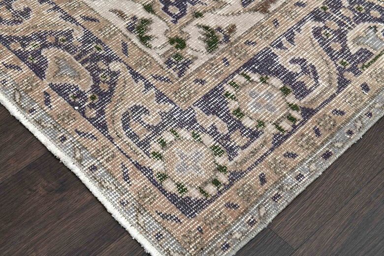 One of a Kind Vintage Turkish Rug