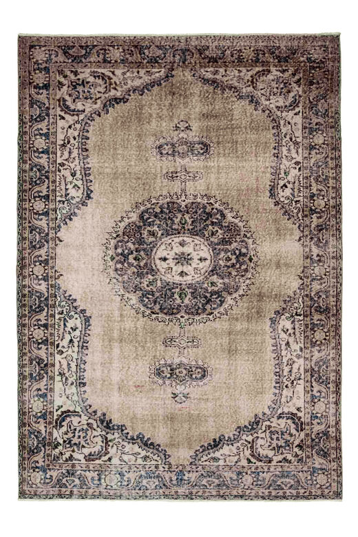 One of a Kind Vintage Turkish Rug