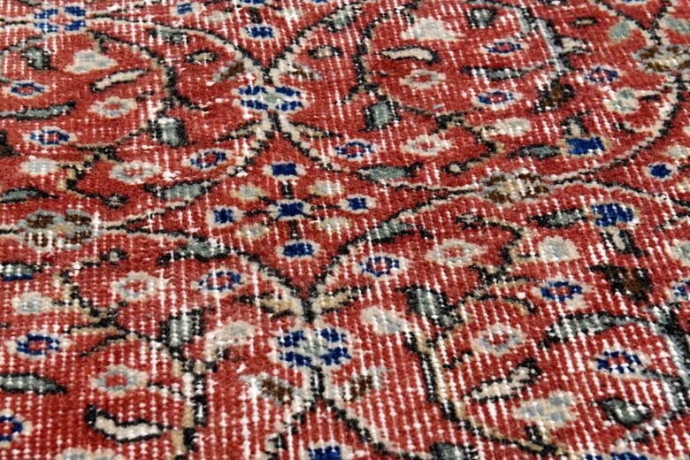 HOT RED - Vintage Turkish Decor Rug