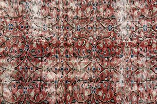 HOT RED - Vintage Turkish Decor Rug - Thumbnail