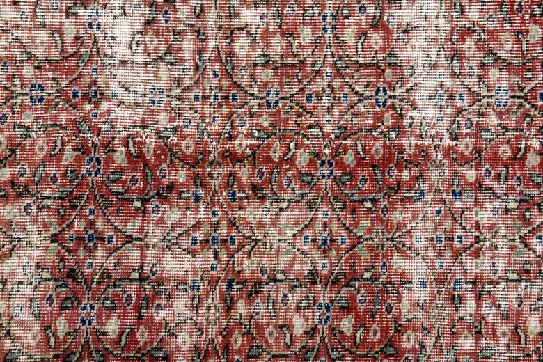 HOT RED - Vintage Turkish Decor Rug