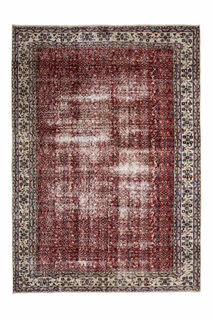 HOT RED - Vintage Turkish Decor Rug - Thumbnail