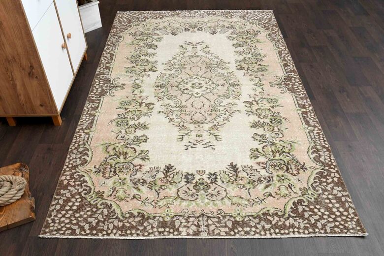 Unique Vintage Turkish Rug