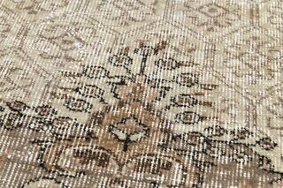 Floral Vintage Turkish Rug - Thumbnail