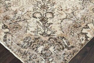 Floral Vintage Turkish Rug - Thumbnail