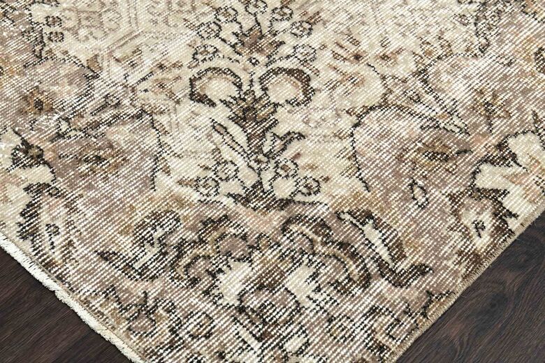 Floral Vintage Turkish Rug