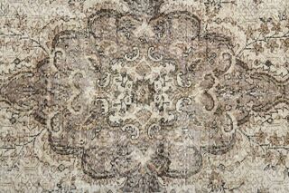 Floral Vintage Turkish Rug - Thumbnail