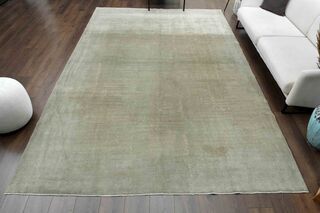 Solid Antique Neutral Turkish Rug - Thumbnail