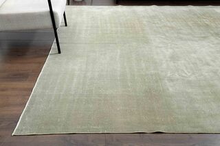 Solid Antique Neutral Turkish Rug - Thumbnail