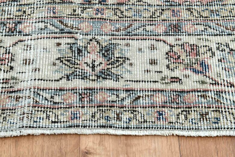 Floral Oushak Turkish Rug