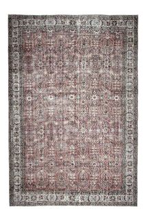 Floral Oushak Turkish Rug - Thumbnail