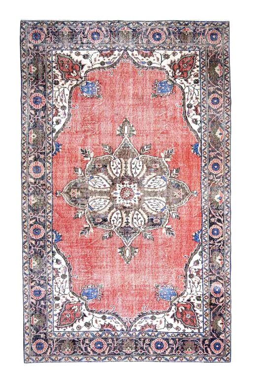 Minimalist Vintage Turkish Rug