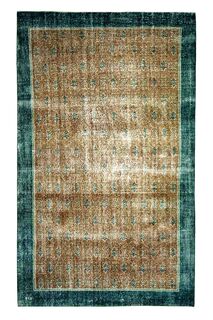 Scandinavian Decor Turkish Vintage Rug - Thumbnail