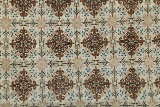 Wool Ikat Turkish Rug - Thumbnail