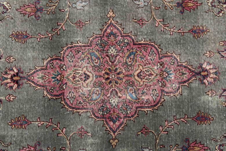 One of a Kind Wool Handmade Turkish Rug