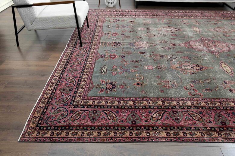 One of a Kind Wool Handmade Turkish Rug