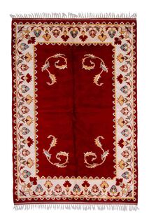 Shabby Chic Decor Vintage Turkish Rug - Thumbnail