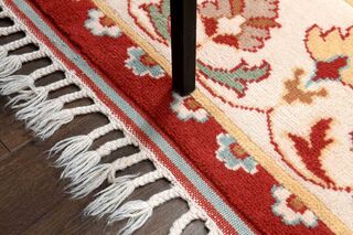 Shabby Chic Decor Vintage Turkish Rug - Thumbnail