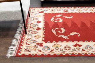 Shabby Chic Decor Vintage Turkish Rug - Thumbnail