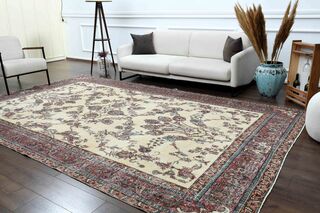 Home Decor Wool Turkish Rug - Thumbnail