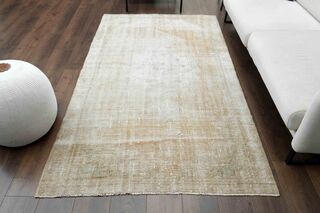 Farmhouse Decor Vintage Turkish Rug - Thumbnail