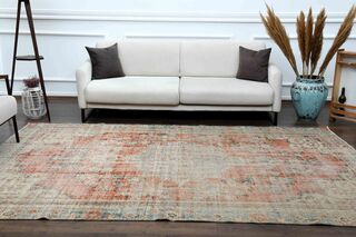 Living Room Rug Handmade Turkish Rug - Thumbnail