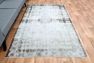 Antique Oushak Area Rug - Thumbnail