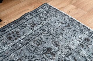 Night Blue Turkish Rug - Thumbnail