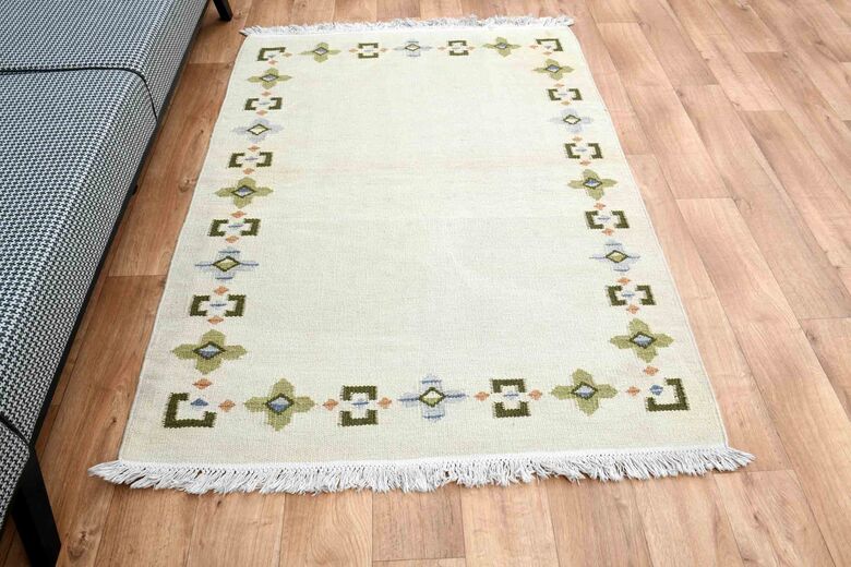 Flatweave Vintage Turkish Kilim Rug