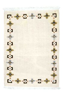 Flatweave Vintage Turkish Kilim Rug - Thumbnail