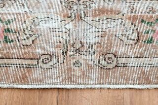 Solid Vintage Turkish Rug - Thumbnail