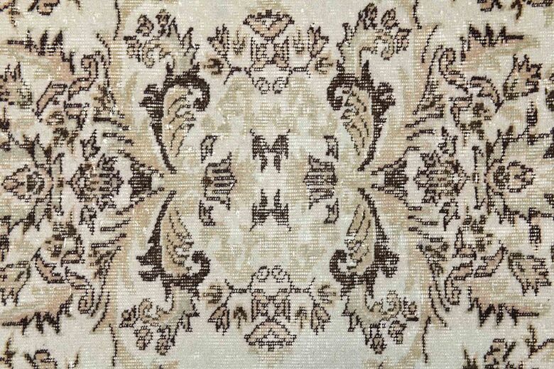 Beige Brown Turkish Rug