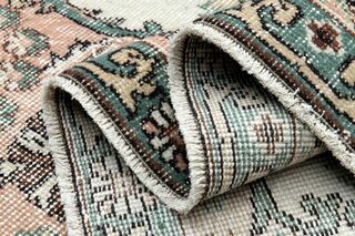 Very Special Vintage Oushak Rug - Thumbnail