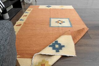 Oriental Vintage Turkish Rug - Thumbnail