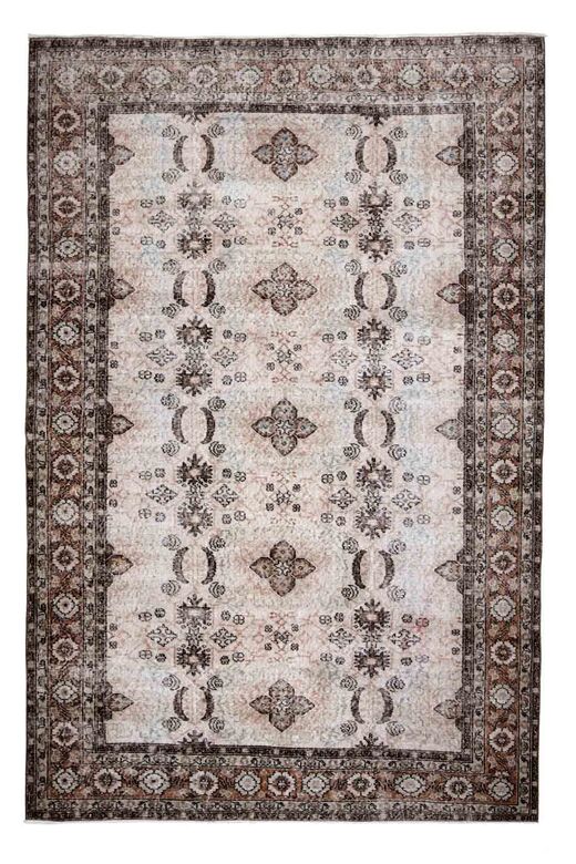 Wool Floral Pattern Turkish Area Rug