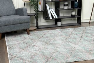 Green Turkish Rug - Thumbnail