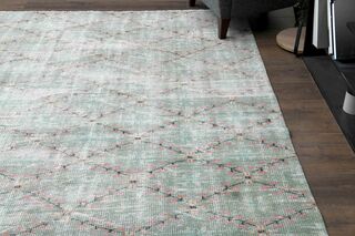 Green Turkish Rug - Thumbnail