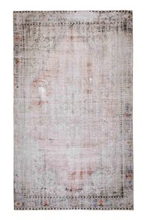 Faded Oushak Rug - Thumbnail