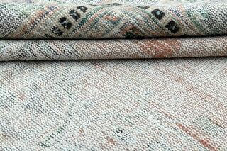 Faded Oushak Rug - Thumbnail