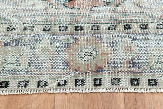 Faded Oushak Rug - Thumbnail