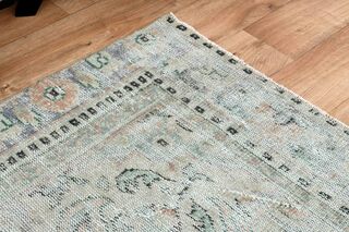 Faded Oushak Rug - Thumbnail