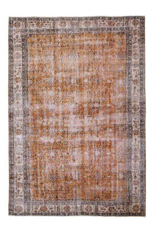 Wool Vintage Turkish Rug