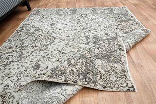 Floral Pattern Oushak Rug - Thumbnail