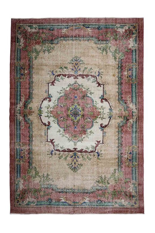 Colorful Oriental Turkish Rug