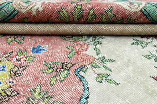 Colorful Oriental Turkish Rug - Thumbnail