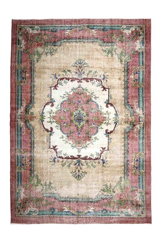 Colorful Oriental Turkish Rug